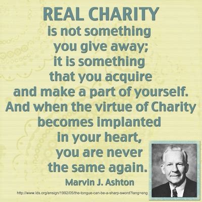 Talks about Charity .